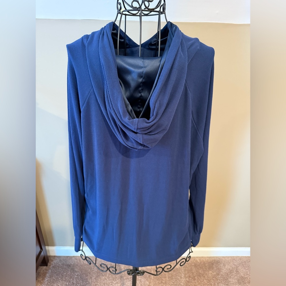 Blue Women's Hoodie - Picture 3 of 9